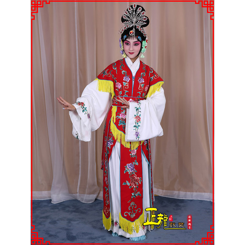 烟台戏曲服装舞台演出红娘装